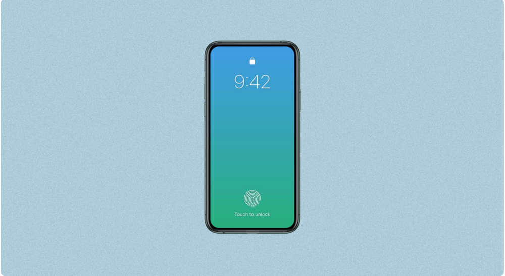 Будущий iPhone может получить Touch ID прямо в экране