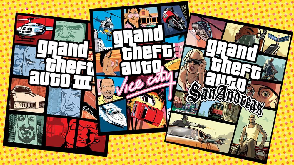 Rockstar перевыпустит три игры из серии GTA