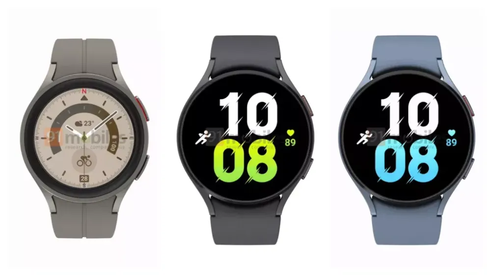Утечка данных о часах Samsung Galaxy Watch 5 показала их внешний вид