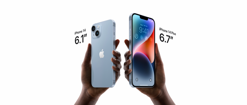 Apple представила iPhone 14 и iPhone 14 Plus