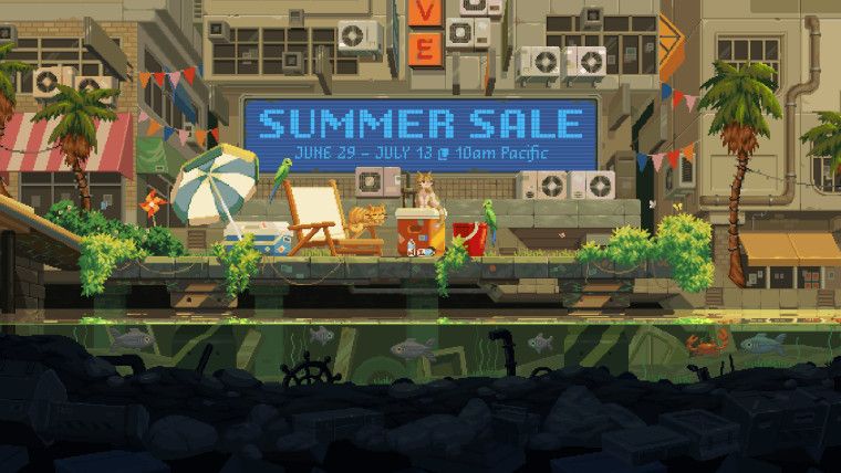 Началась летняя распродажа игр на платформе Steam