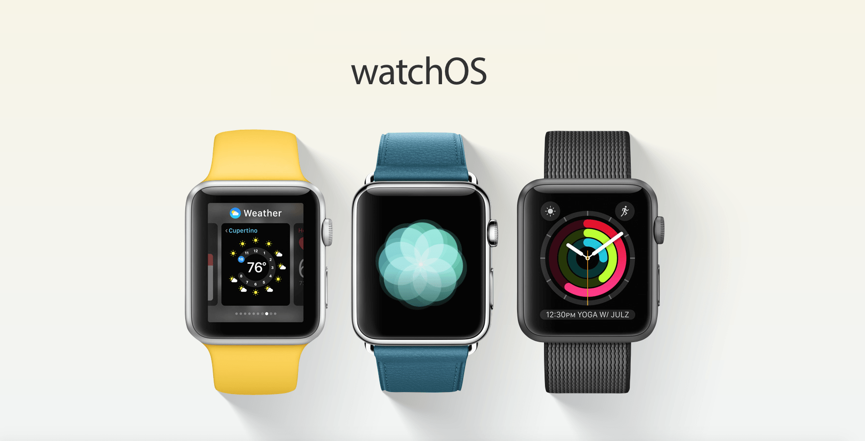 Apple представила watchOS 3