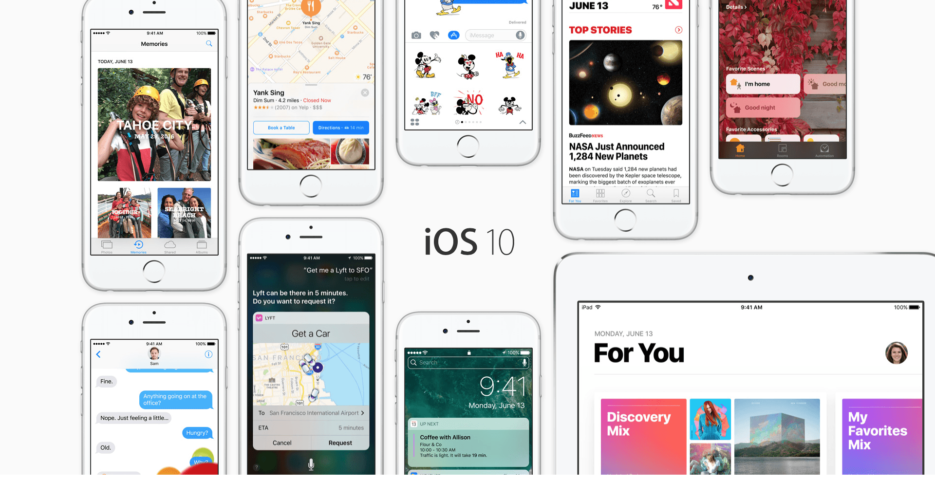 Apple представила iOS 10