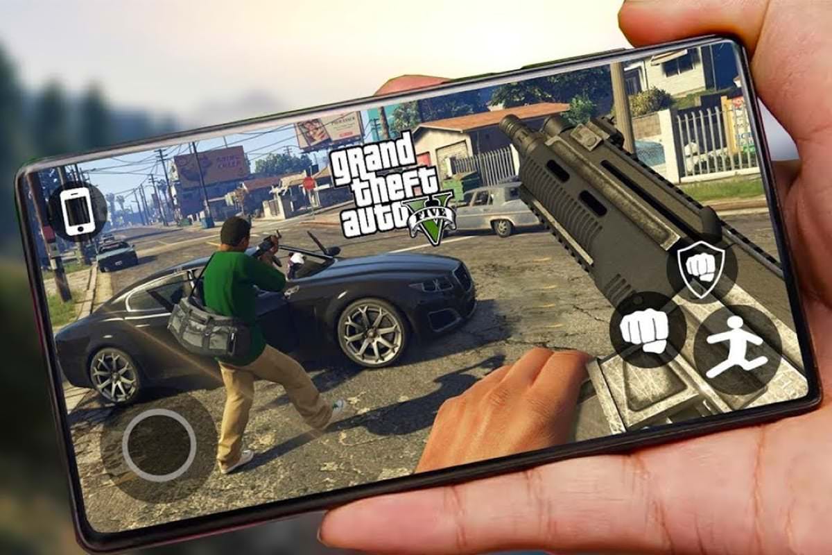 GTA V портировали на Android