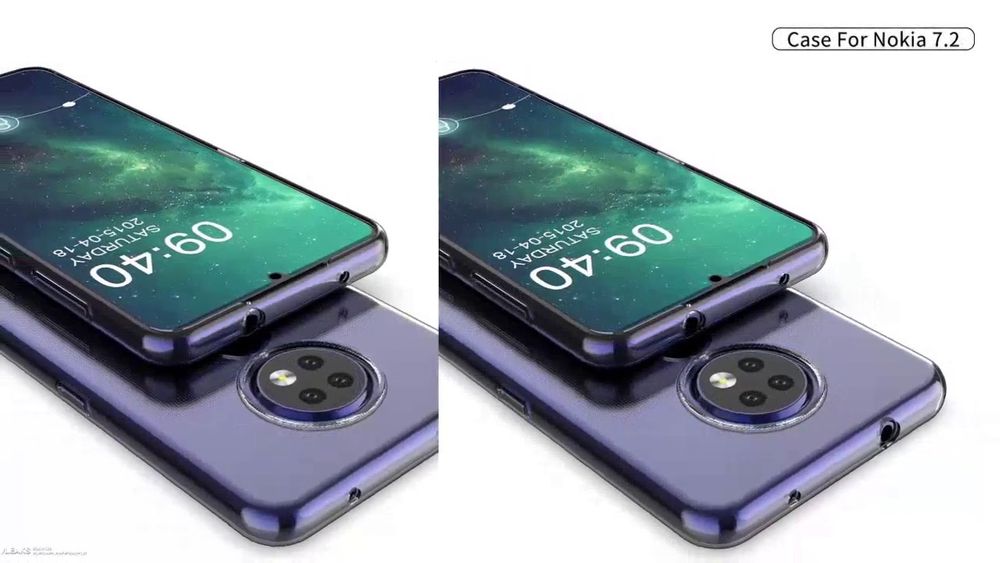 Изображения Nokia 7.2 слили в сеть