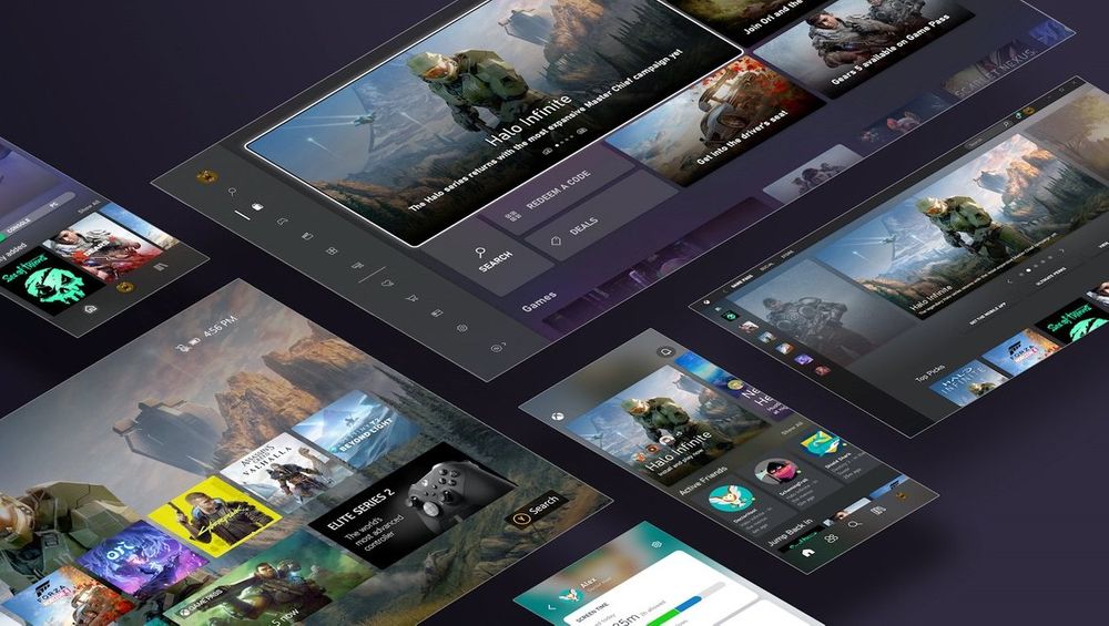 Microsoft показал интерфейс Xbox Series X