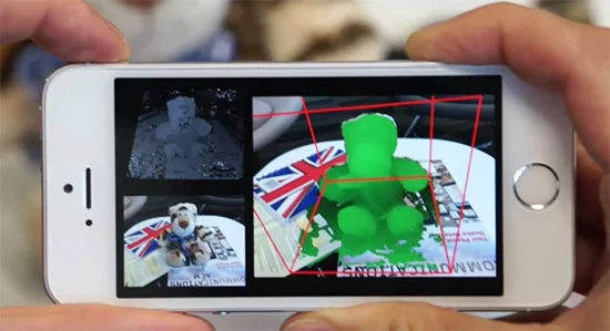 Программа Microsoft Mobile Fusion способна превратить смартфон в 3D-сканер
