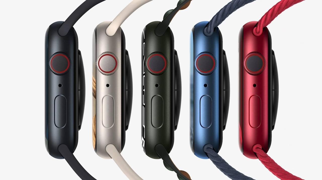 Apple Watch Series 7 получили больший экран и стали прочнее