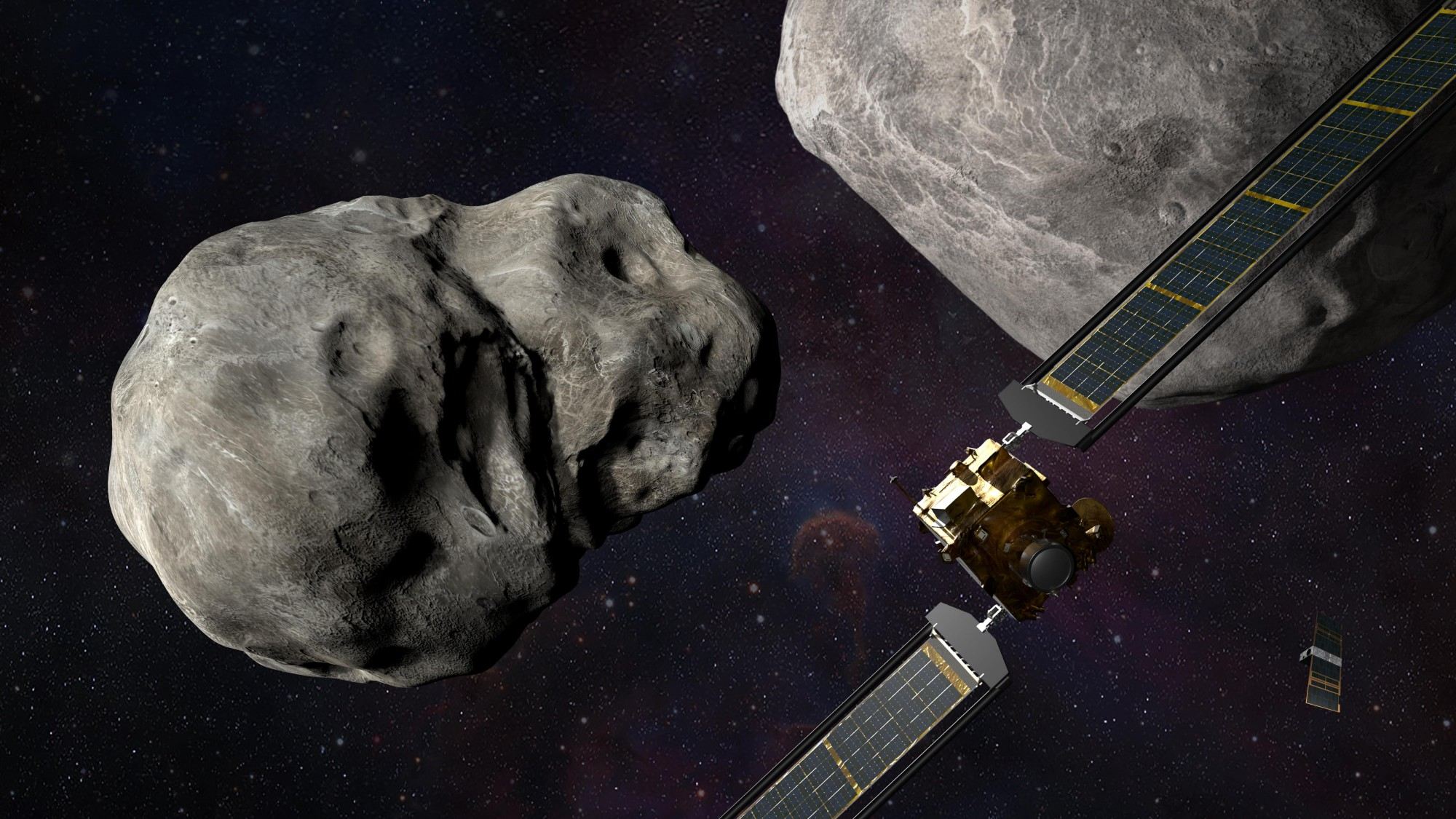 NASA столкнет космический аппарат с астероидом