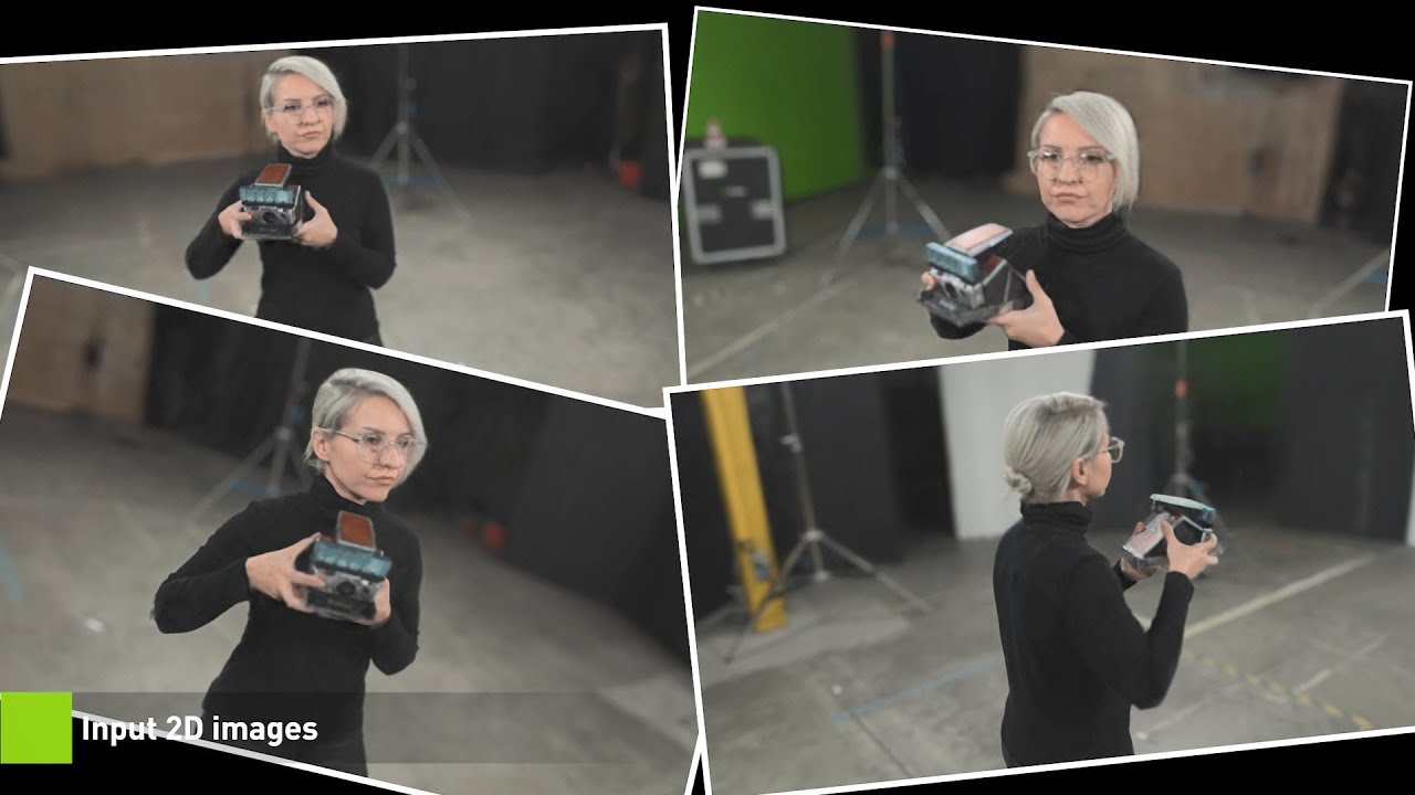 Nvidia представила технологию по превращению 2D снимков в 3D модели
