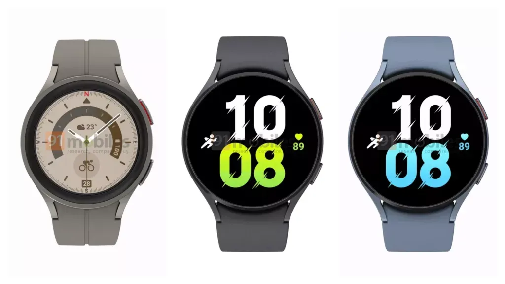 Утечка данных о часах Samsung Galaxy Watch 5 показала их внешний вид