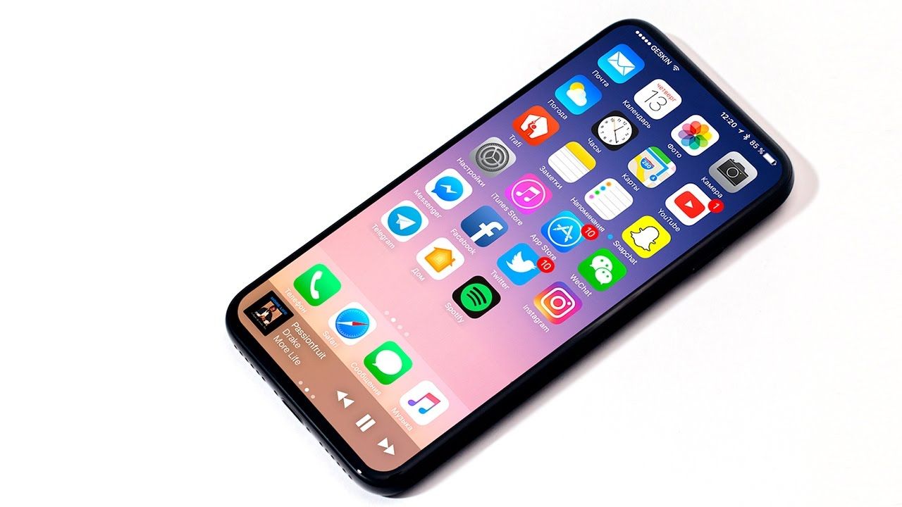 Видео: Как будет выглядеть iOS 11 на iPhone 8