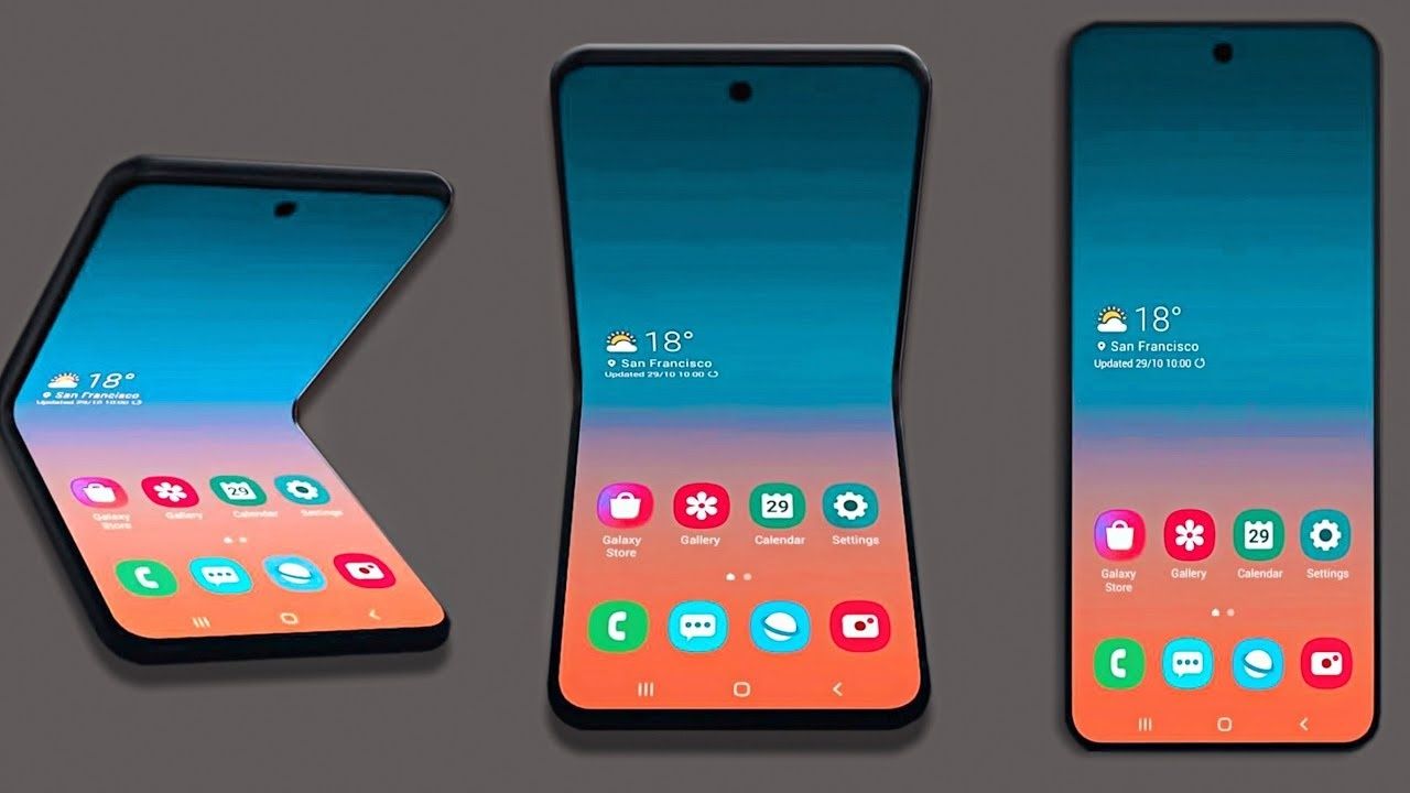Гибкий Samsung Galaxy Z Flip был запечатлён на видео