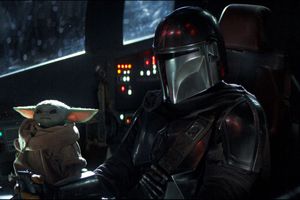 Малыш Йода попал в космос в реальности