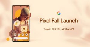 Официально: Google покажет Pixel 6 уже 19 октября