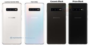 Samsung Galaxy S10+ получит «керамическую» цветовую схему
