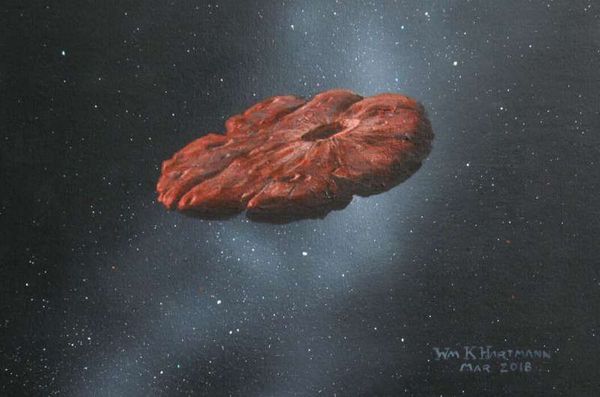 Установлено происхождение необычной кометы Оумуамуа