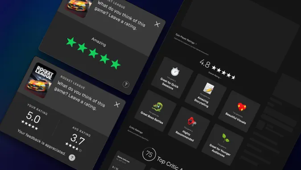 В Epic Games Store наконец появятся оценки