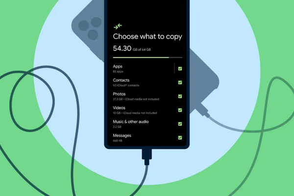 Google Switch to Android теперь позволяет переносить данные с iPhone на любой Android 12