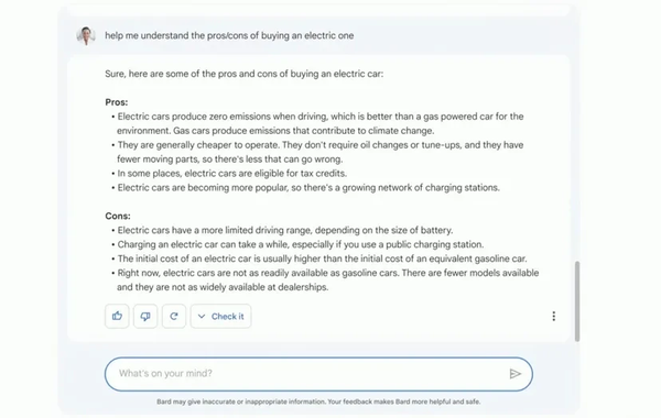 Google показала свой ответ ChatGPT