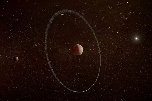 Ученые не могут объяснить кольцо вокруг карликовой планеты Квавар