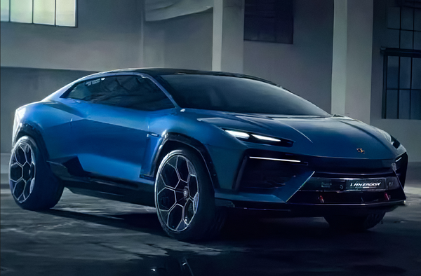 Lamborghini Lanzador был вдохновлен космическими кораблями