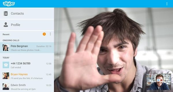 В Skype появится поддержка 3D
